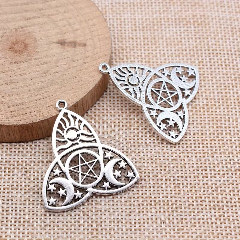 Celestial Triquetra - Necklace