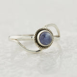 Sterling Silver Infinity Ring - Assorted Size & Gemstone