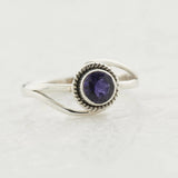 Sterling Silver Infinity Ring - Assorted Size & Gemstone