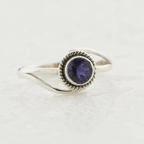 Sterling Silver Infinity Ring - Assorted Size & Gemstone