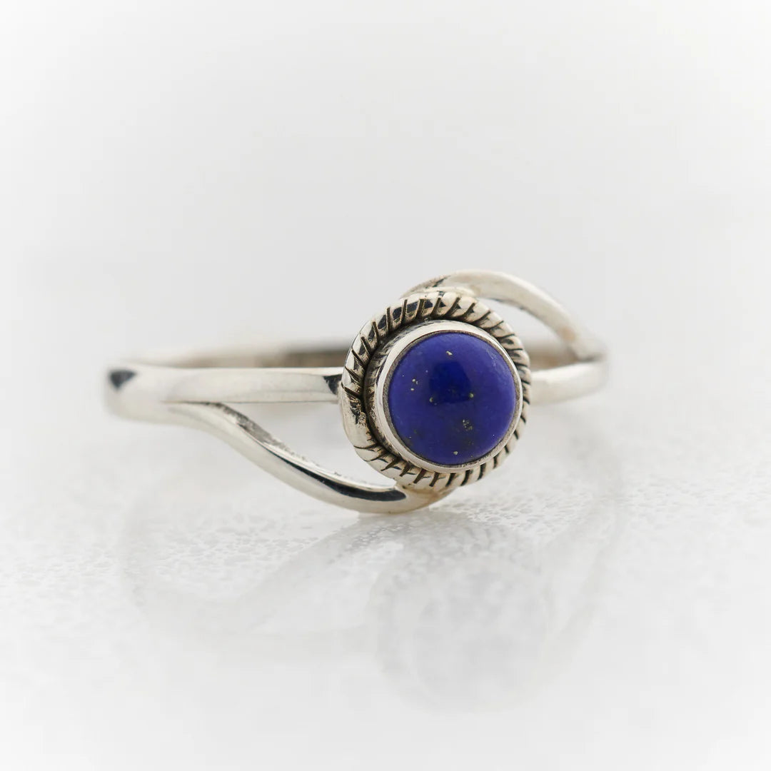 Sterling Silver Infinity Ring - Assorted Size & Gemstone
