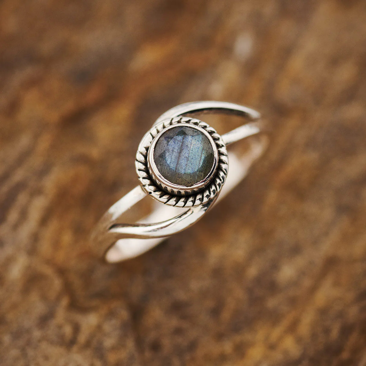 Sterling Silver Infinity Ring - Assorted Size & Gemstone