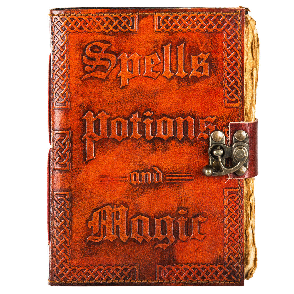 Spells, Potions & Magic - Leather Journal