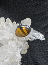 Sterling Silver Tiger's Eye Ring - Assorted Size