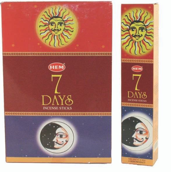 Hem Seven Days Incense Pack