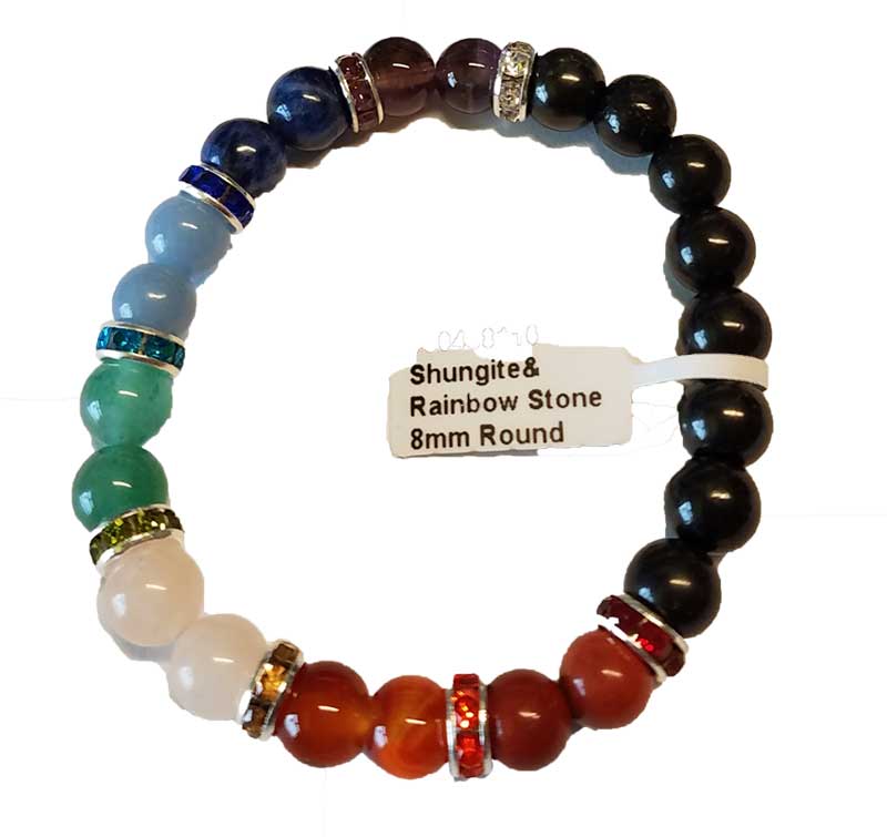 Chakra Shungite Bracelet