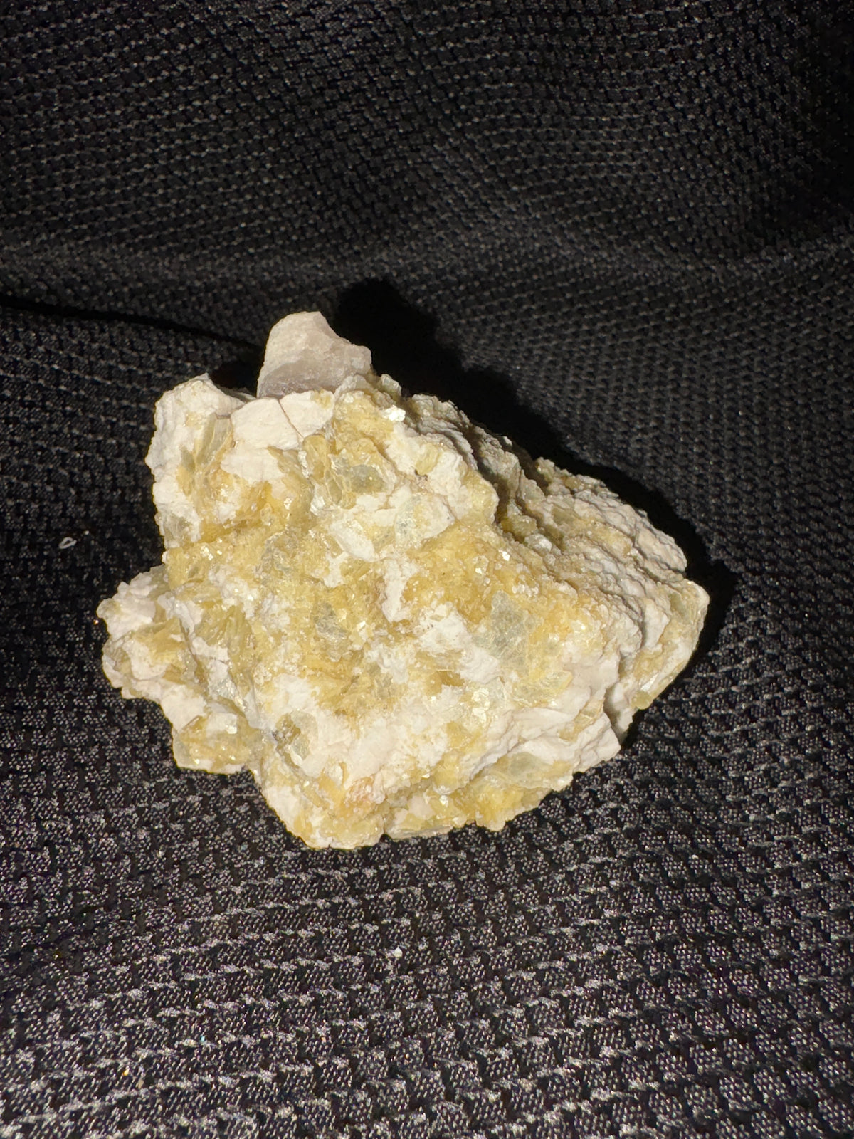 Yellow Muscovite Mica Specimen