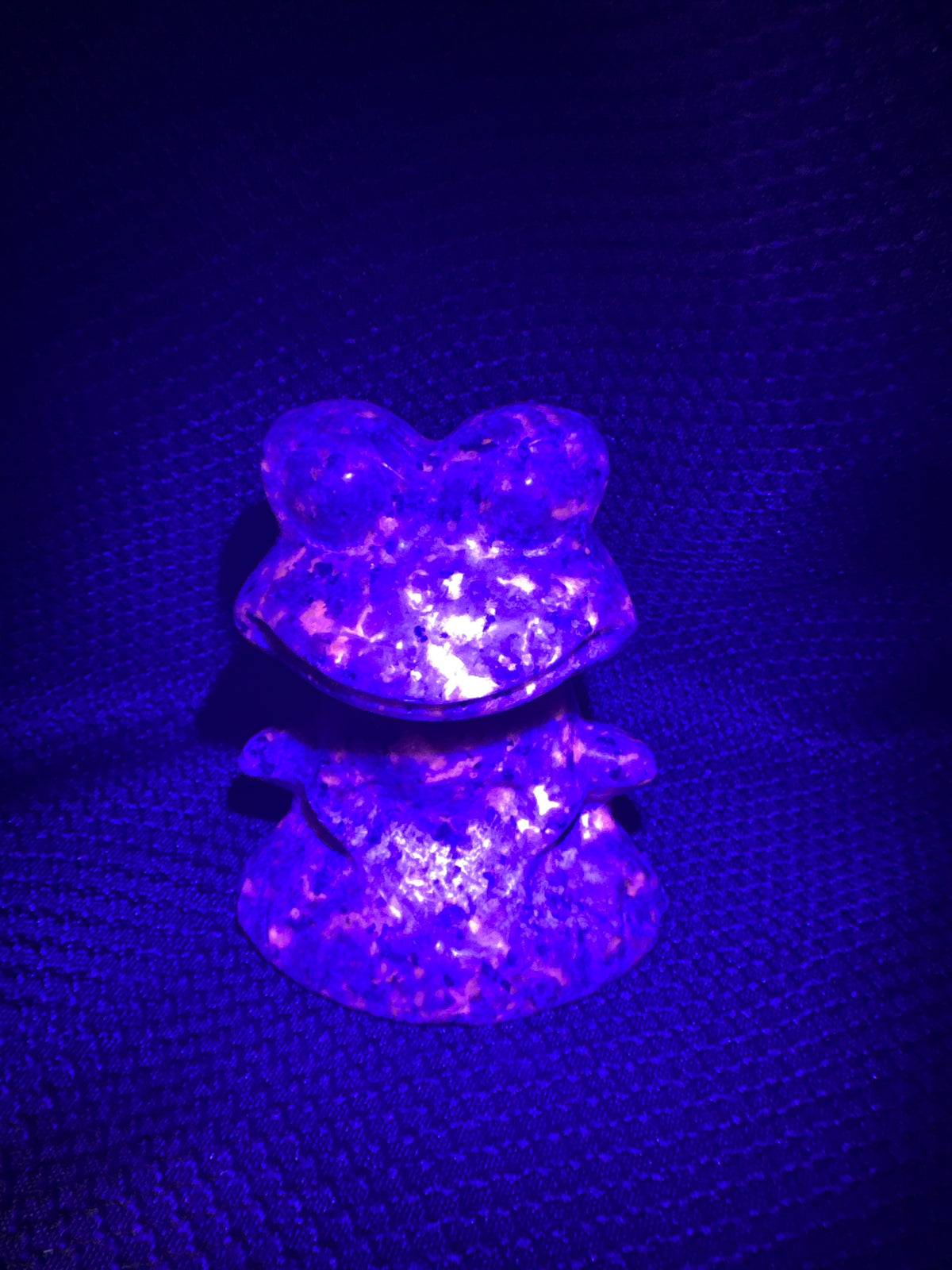 Frog Carving (3"H) - Assorted Gemstone