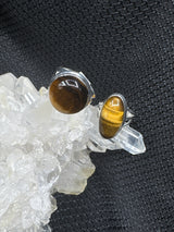 Sterling Silver Tiger's Eye Ring - Assorted Size