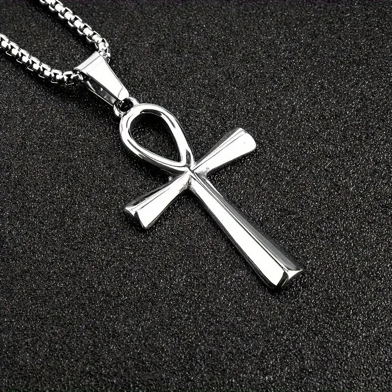Stainless Steel Ankh - Pendant