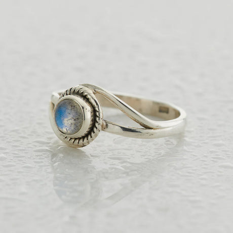 Sterling Silver Infinity Ring - Assorted Size & Gemstone