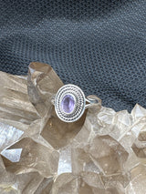 Sterling Silver Amethyst Ring