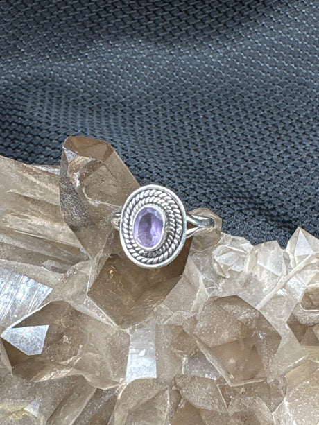 Sterling Silver Amethyst Ring