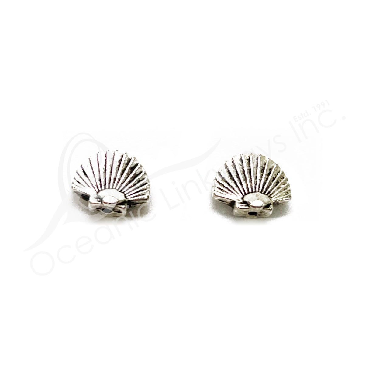 Shell Metal Bead (2 Pack)