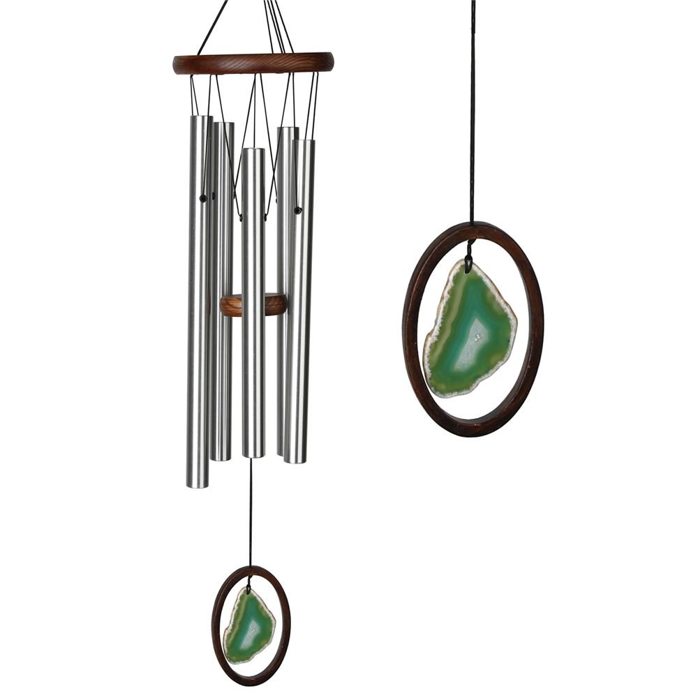 Large Green Agate Wind Chime