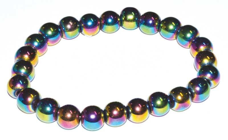 Rainbow Hematite Bracelet