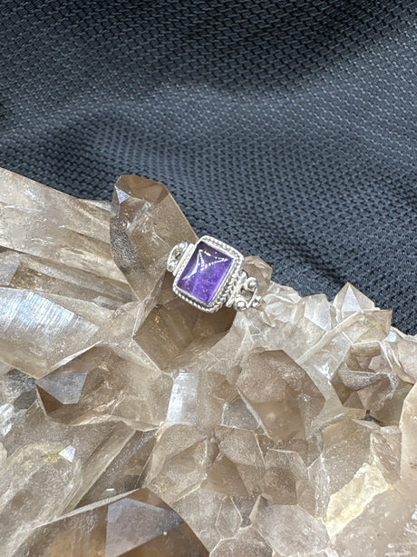 Sterling Silver Amethyst Ring