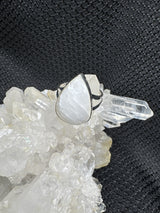 Sterling Silver Scolecite Ring - Assorted Size