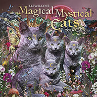 2026 Magical Mystical Cats Calendar - Llewellyn