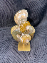 Ammonite Cluster on Stand (4"H)
