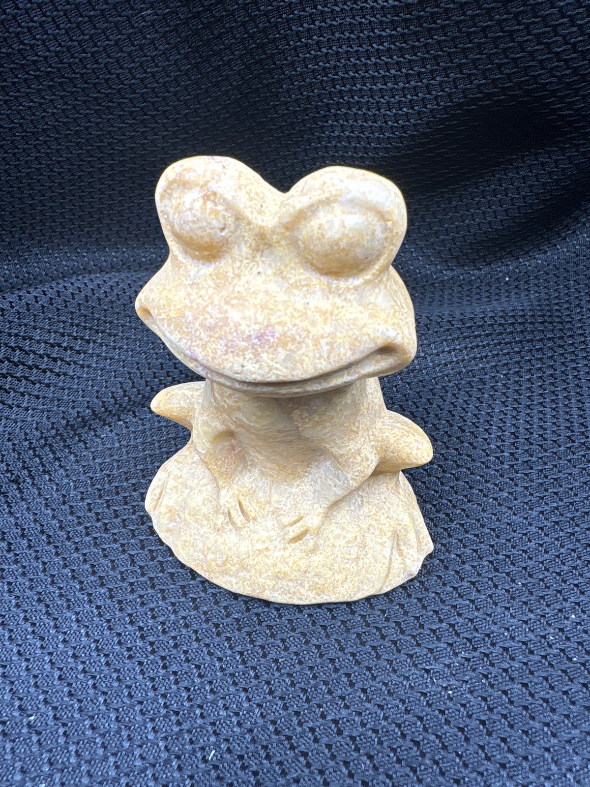 Frog Carving (3"H) - Assorted Gemstone