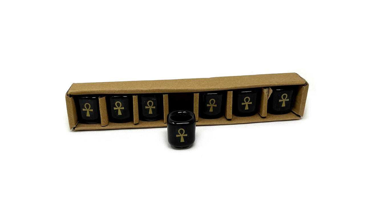 Ankh - Ceramic Chime Holder (1")