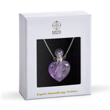 Aromatherapy Bottle Necklace - Assorted Gemstone