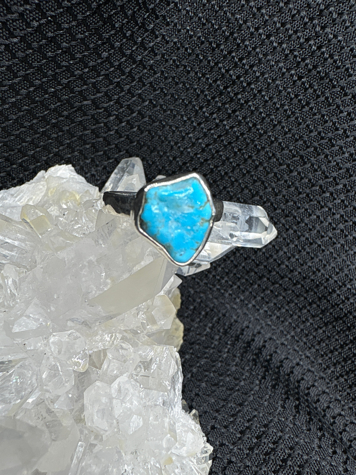 Sterling Silver Arizona Turquoise Ring - Assorted Size