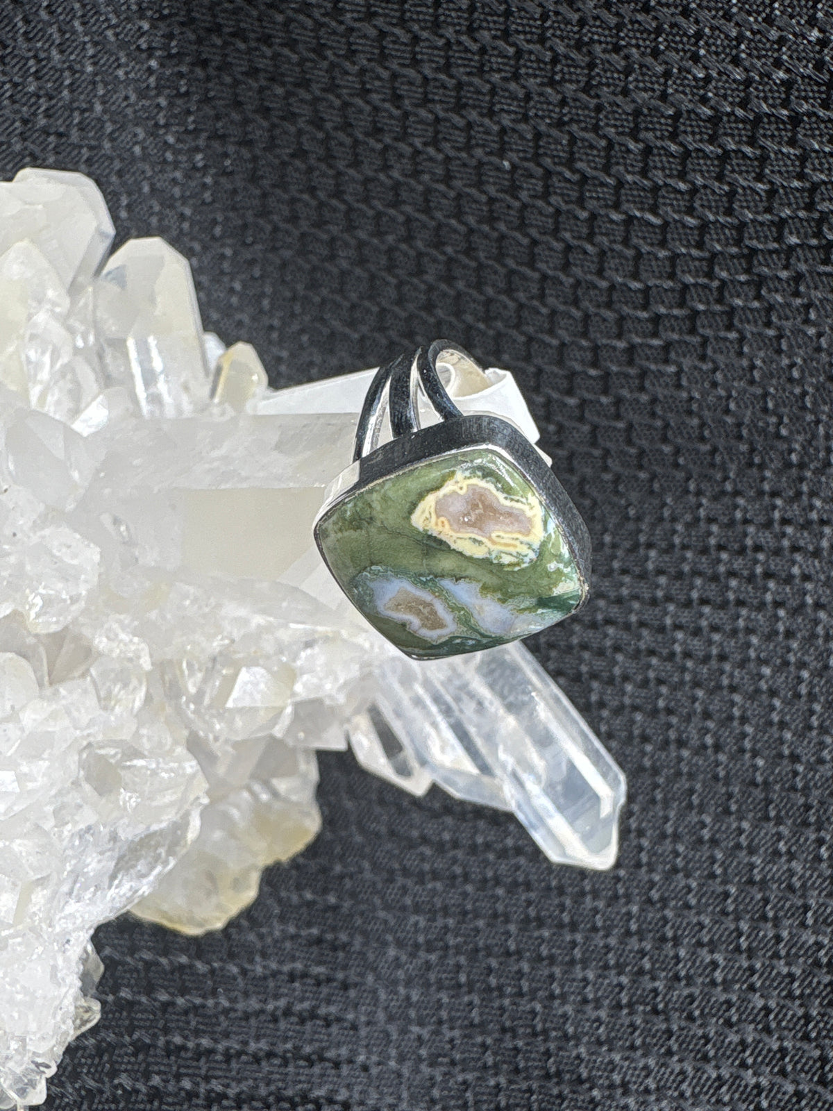 Sterling Silver Rhyolite Ring - Assorted Size