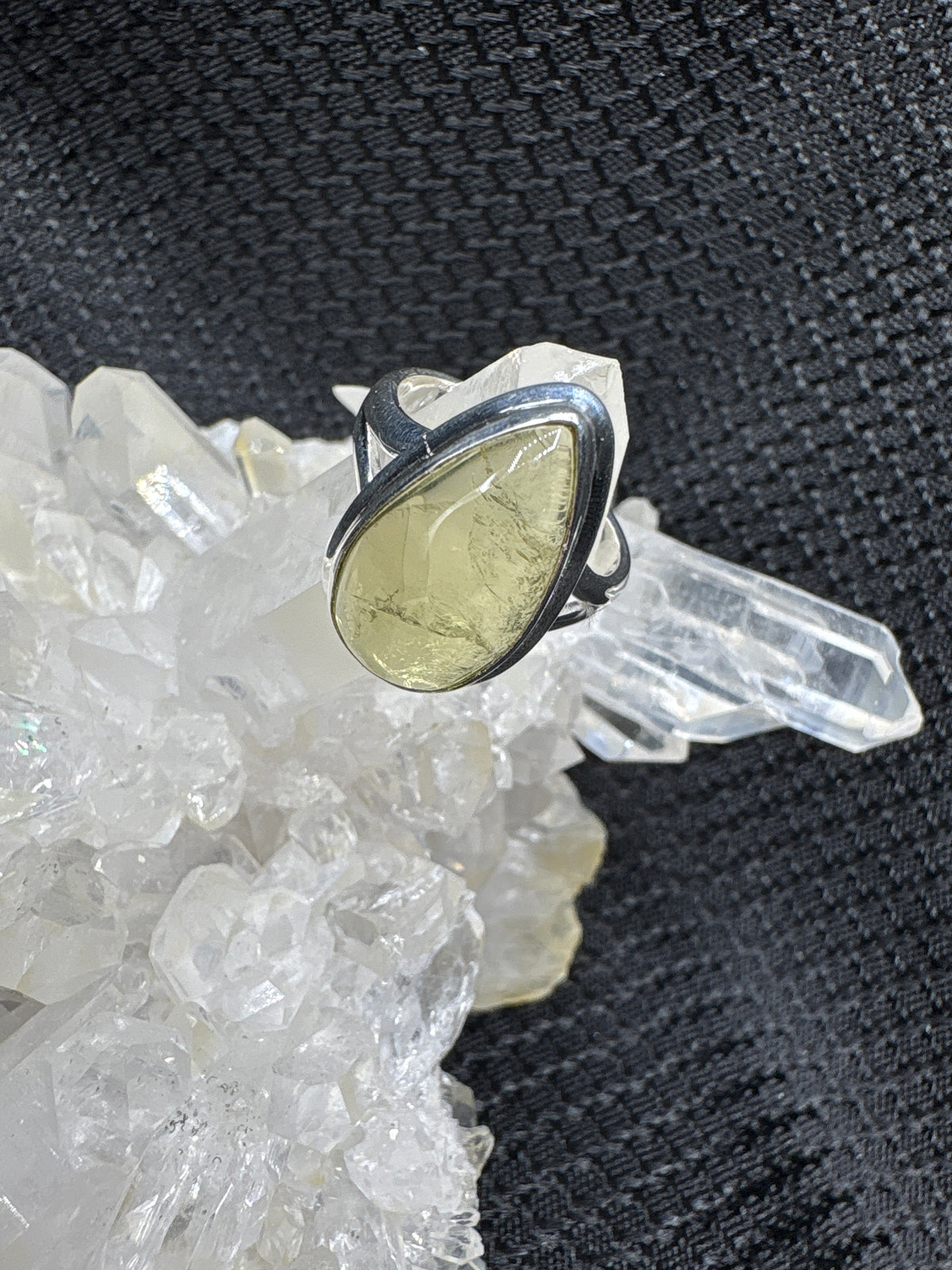 Sterling Silver Lemon Topaz Ring - Assorted Size
