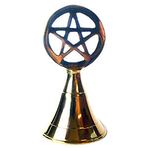 Pentagram Brass Bell (4")