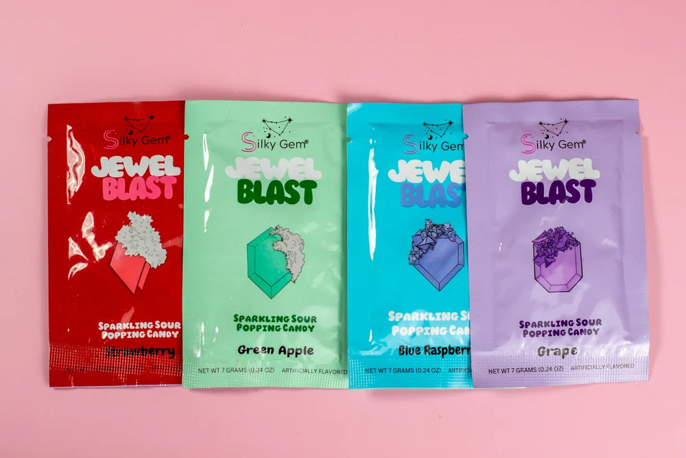 Jewel Blast Sour Popping Candy