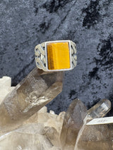 Sterling Silver Tiger's Eye Ring