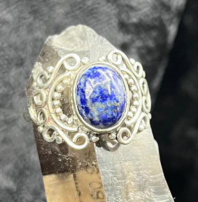 Sterling Silver Lapis Ring