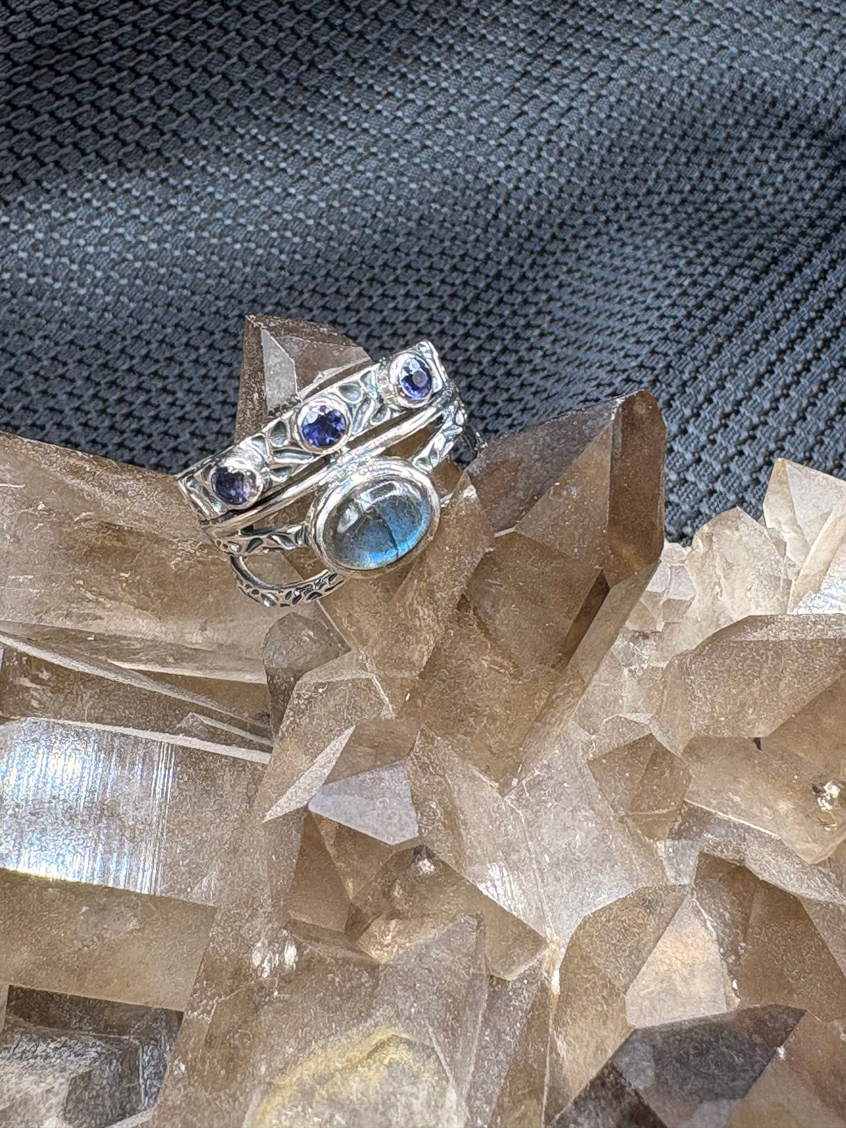 Labradorite Sterling Silver Ring