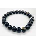 Gold Sheen Obsidian Bracelet 8mm