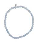 Blue Lace Agate Bracelet 4mm