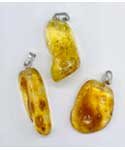 Tumbled Amber Necklace