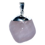 Rose Quartz Tumbled - Necklace