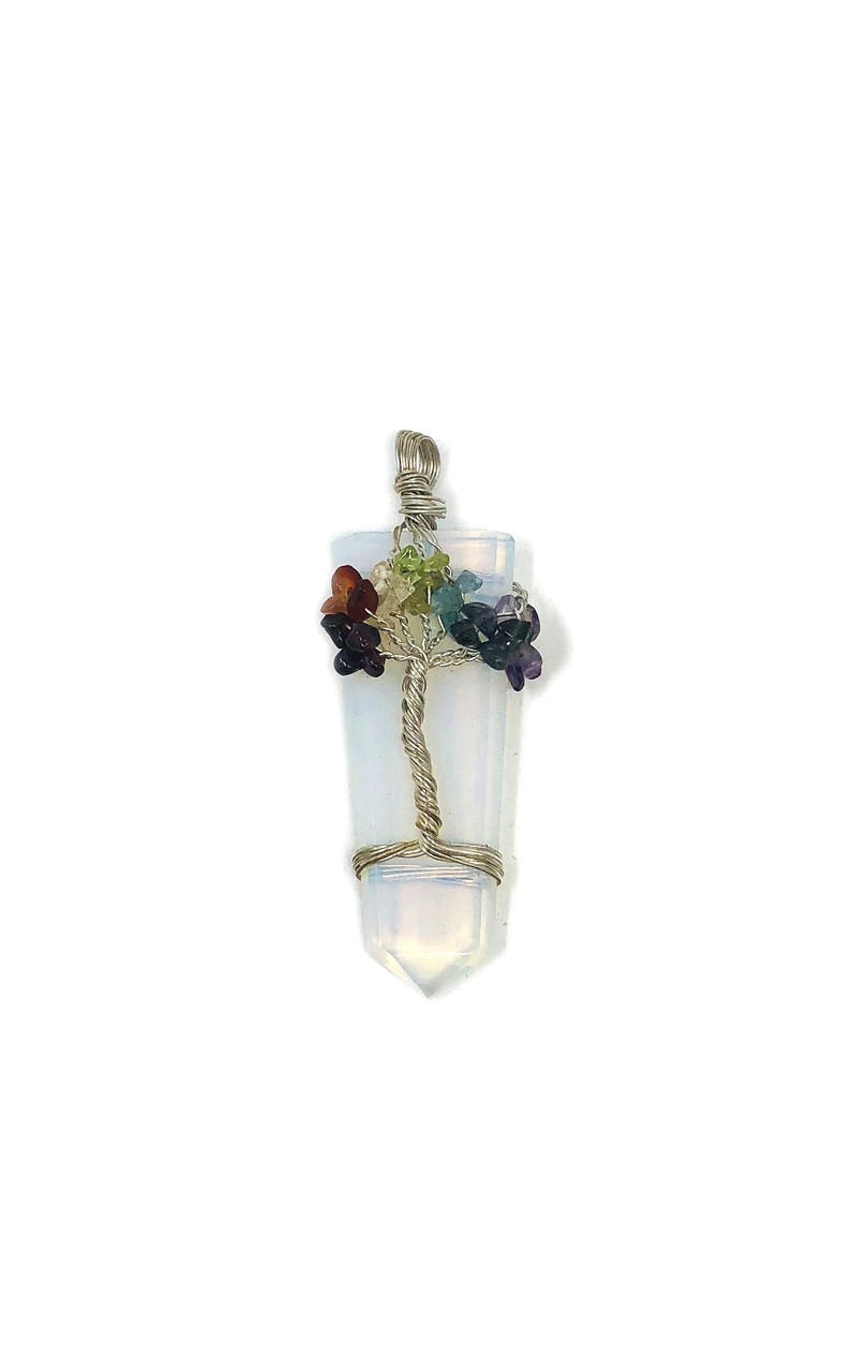 Opalite Tree of Life Necklace
