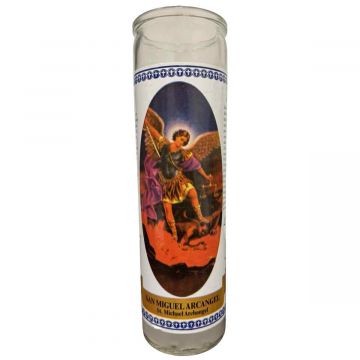7 Day Candle - St. Michael White
