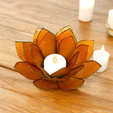 Capiz Shell Candle Holder - Assorted Color