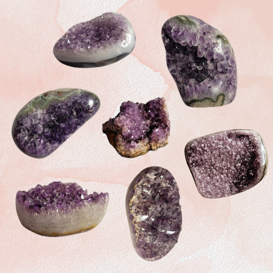 Natural Amethyst Cluster