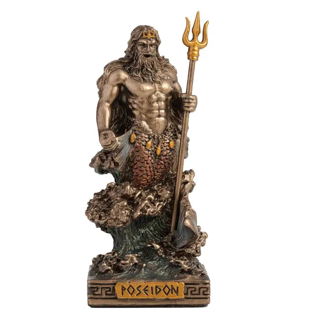 Poseidon - Greek Olympian Mini (3.5"H)