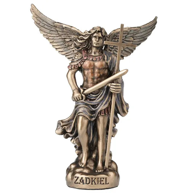 Archangel Zadkiel Statue (4"H)