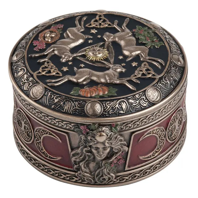 Celestial Abundance Trinket Box (4")