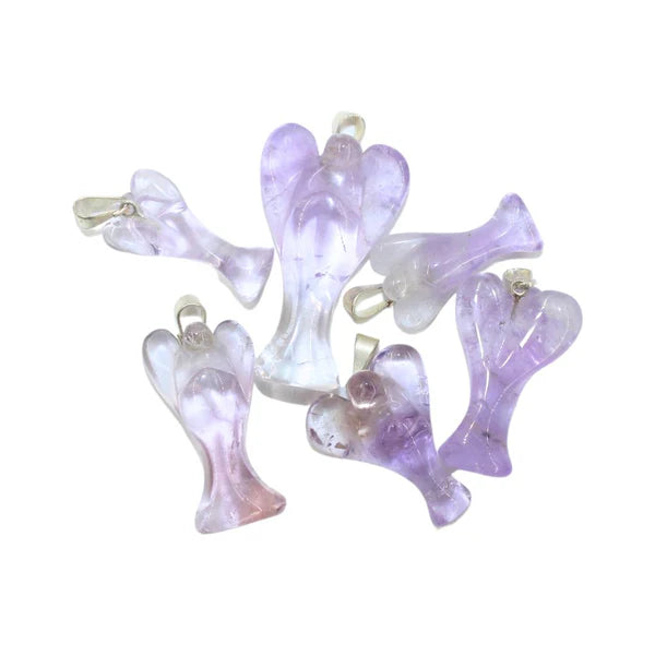 Gemstone Angel Necklace - Assorted