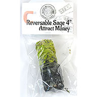 Attract Money - Reversible Smudge Stick (4")