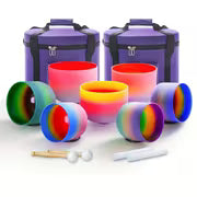 Multi-Color Crystal Singing Bowl - Assorted Size