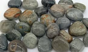 Natural Cats Eye Tumbled (Gray Chrysoberyl)